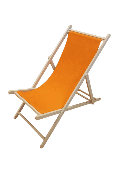 hamaca eco sin barniz lona naranja