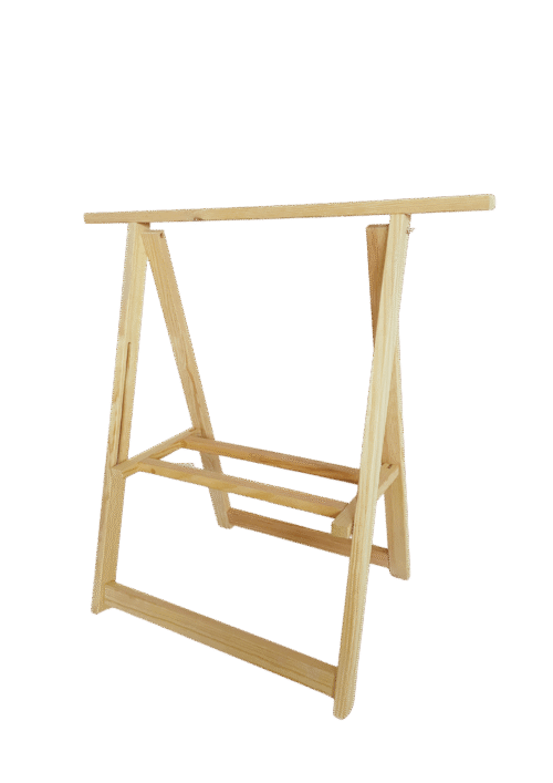 Caballete 73 pino estante