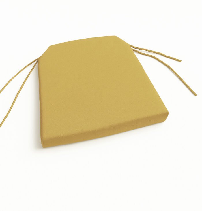 COJÍN PARA SILLA MOSTAZA