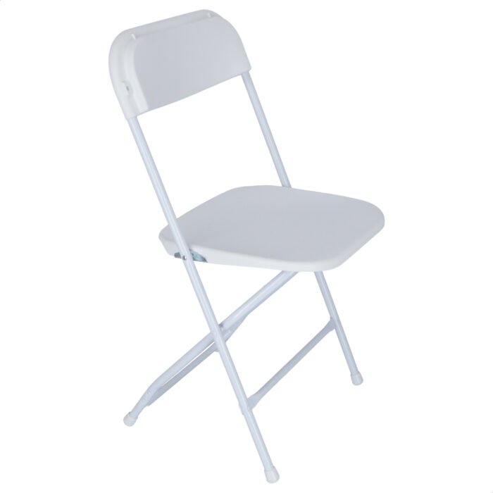 SILLA BLANCA PLEGABLE - Imagen 3