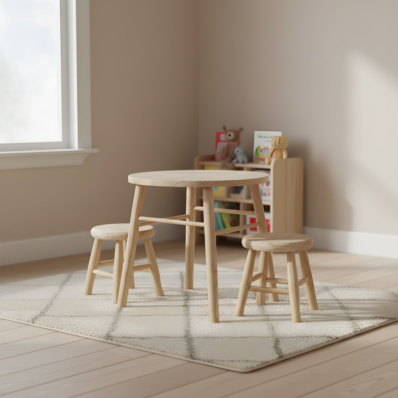 Conjunto Infantil de Madera - Imagen 2