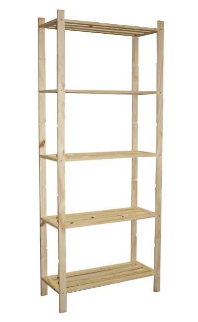 Estantería madera 5 estantes