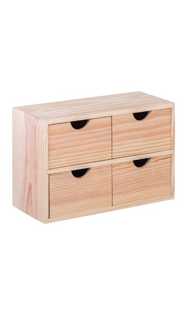 Mini bloc Deco 4 cajones