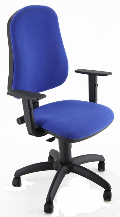 Silla oficina Simple CP Azul