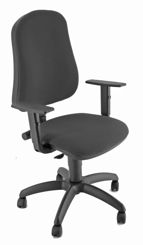 Silla oficina Simple CP Negra