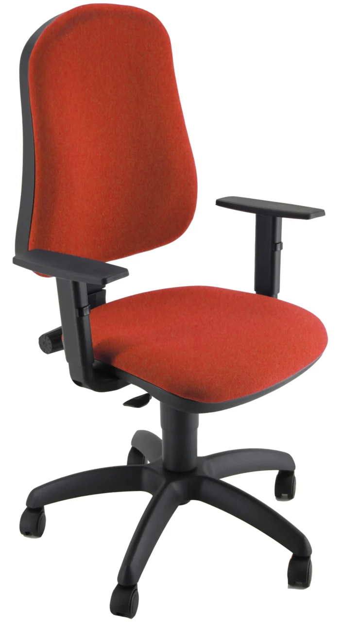 Silla oficina Simple CP Roja