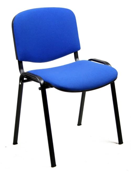 Silla confidente tapizada Azul