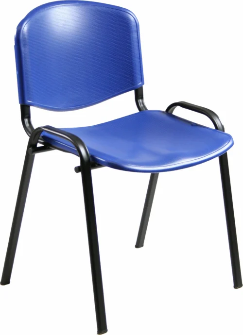 Silla confidente plástico Azul