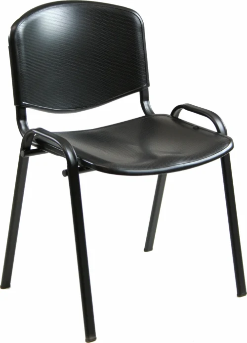 Silla confidente plástico Negra