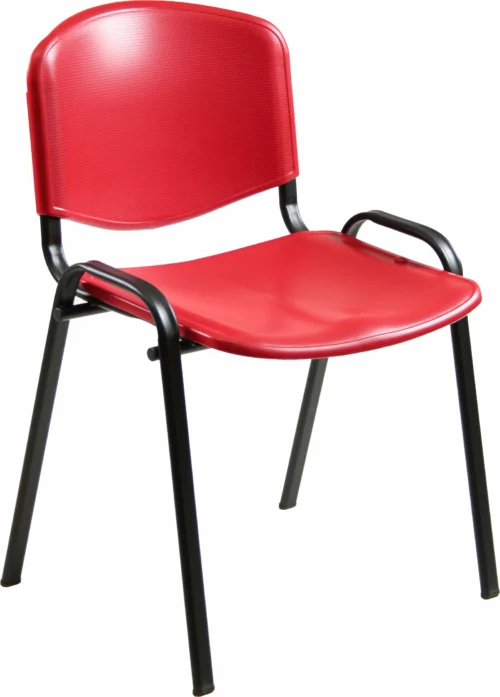 Silla confidente plástico Roja