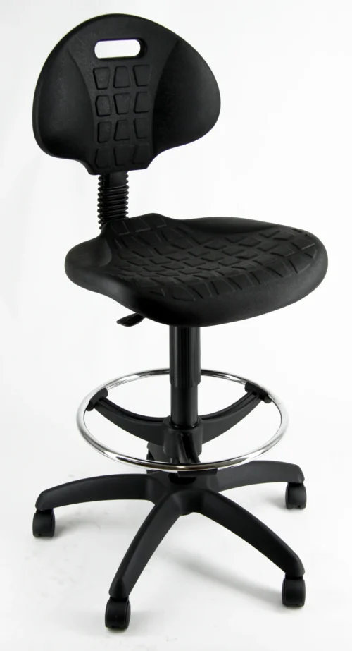 Taburete con respaldo EOE2