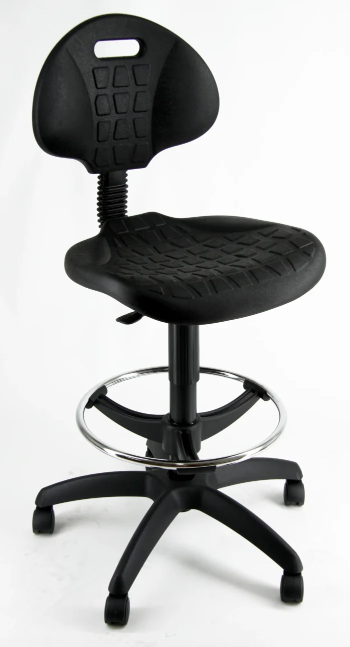 Taburete con respaldo EOE2