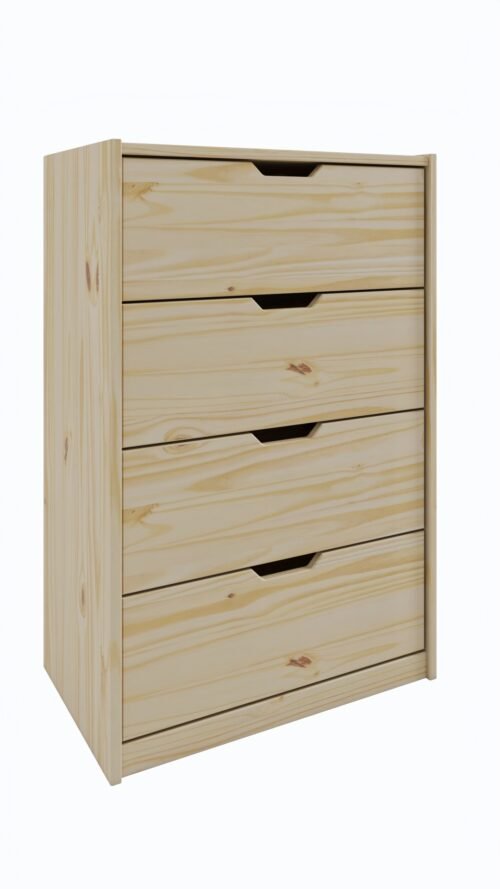 Cómoda de Pino Macizo 4 cajones